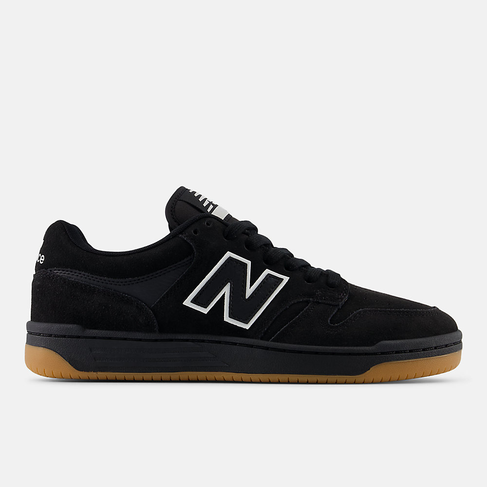 New Balance NB Numeric 480 Shoes Black with White